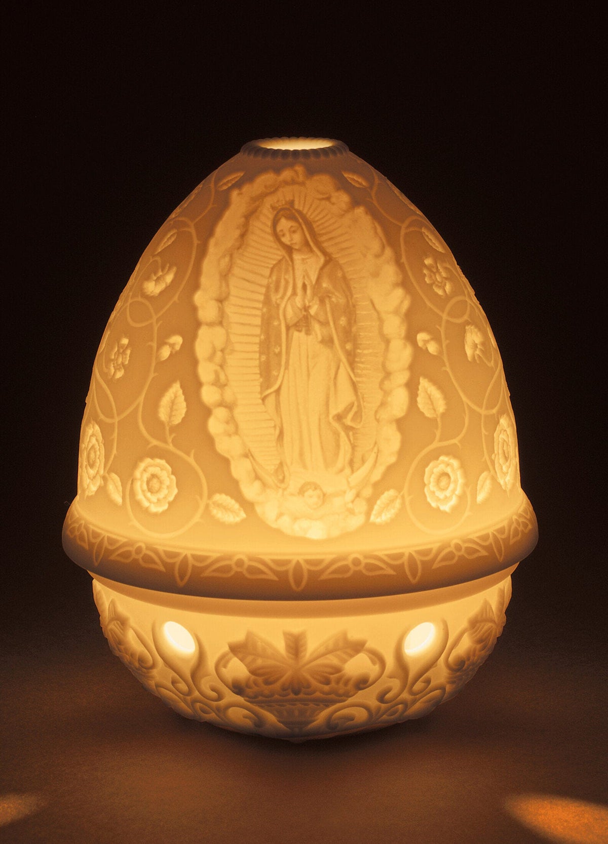 Lladró Our Lady of Guadalupe Lithophane