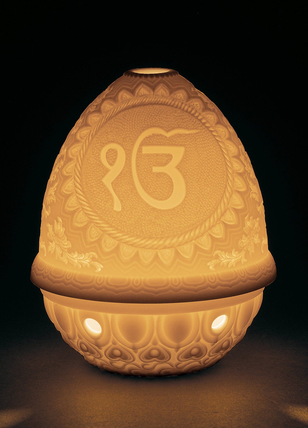 Lladró Ik Onkar Lithophane Lithophane