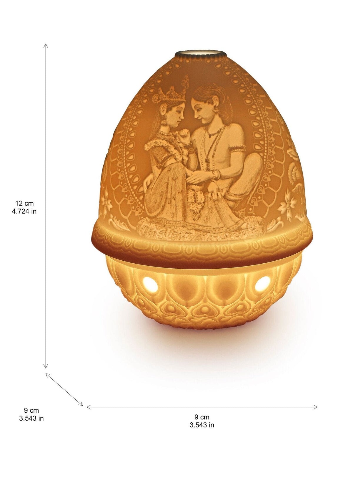 Lladró Divine Love Lithophane