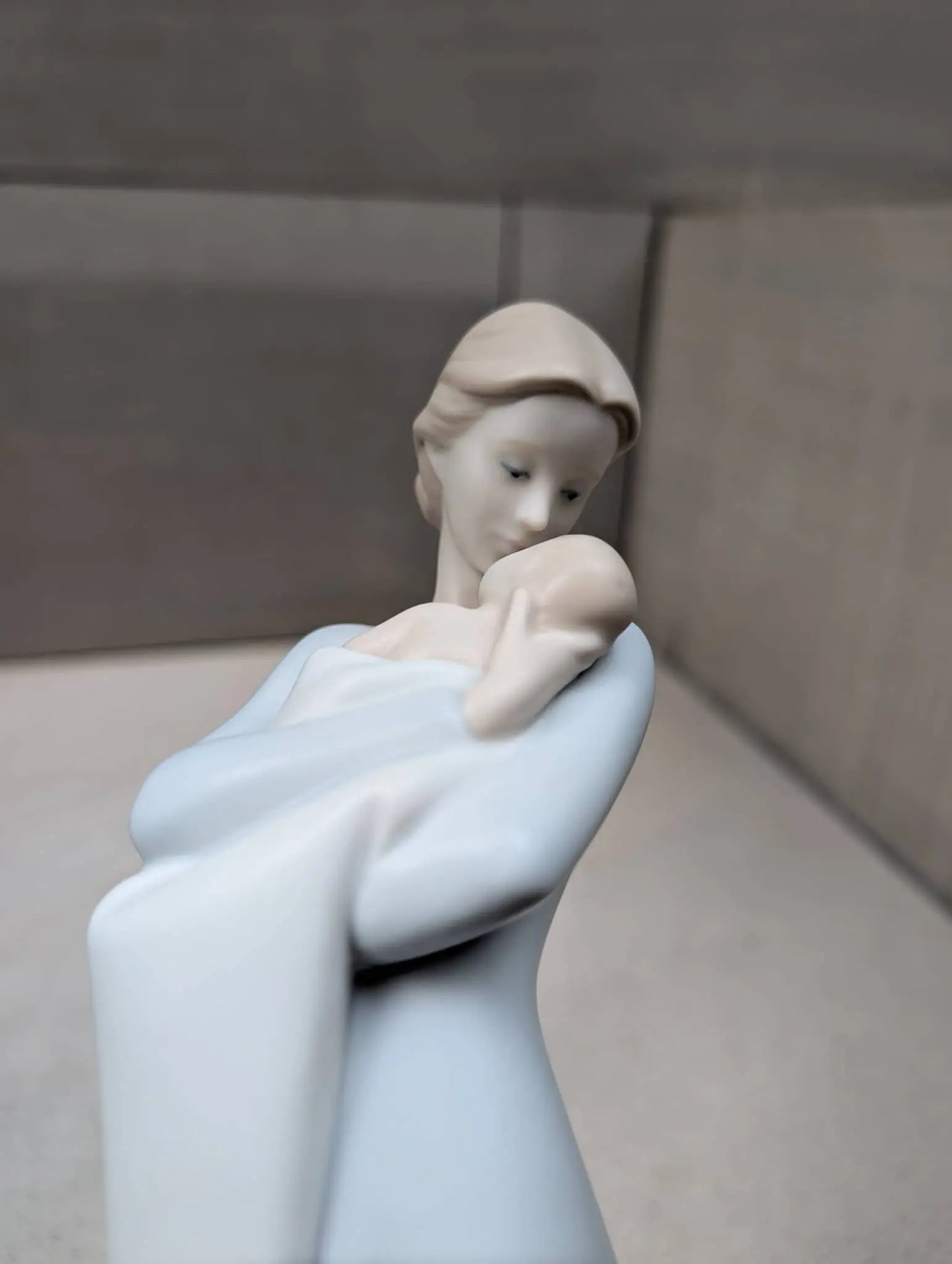  Lladró A Mother's Embrace Woman and Baby Figurine Sculpture by Lladró at  FormFluent