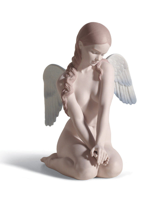 Buy Authentic Lladró Lladró Beautiful Angel Figurine Sculpture - FormFluent Sydney Australia