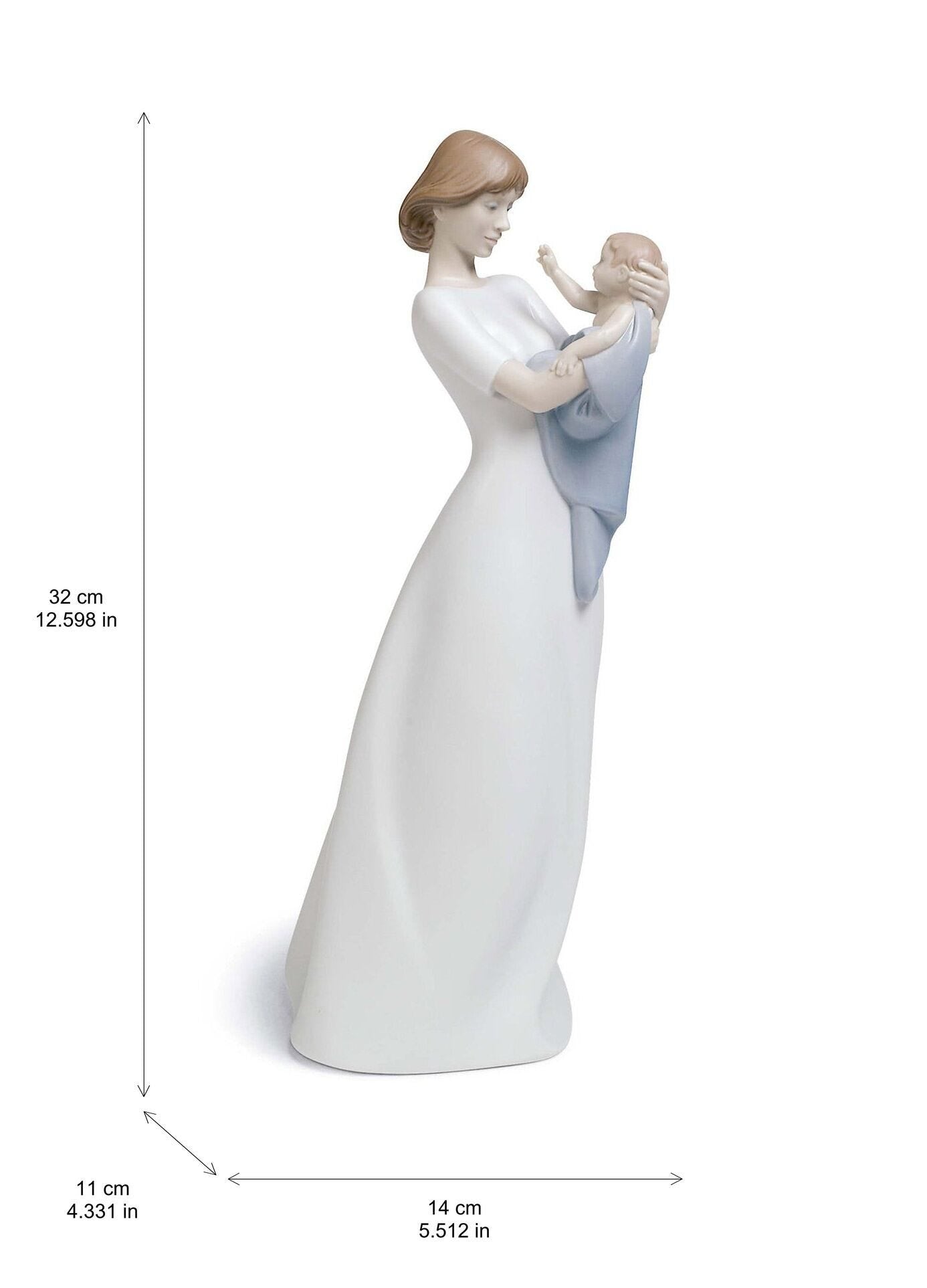 Lladró A Mother's Treasure Mother and Child Figurine