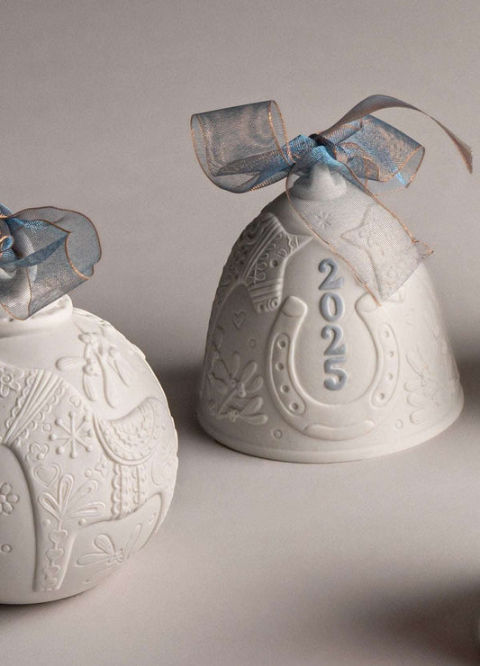 Lladró Lladró 2025 Christmas Bell Limited Edition Ornament - FormFluent Sydney Australia
