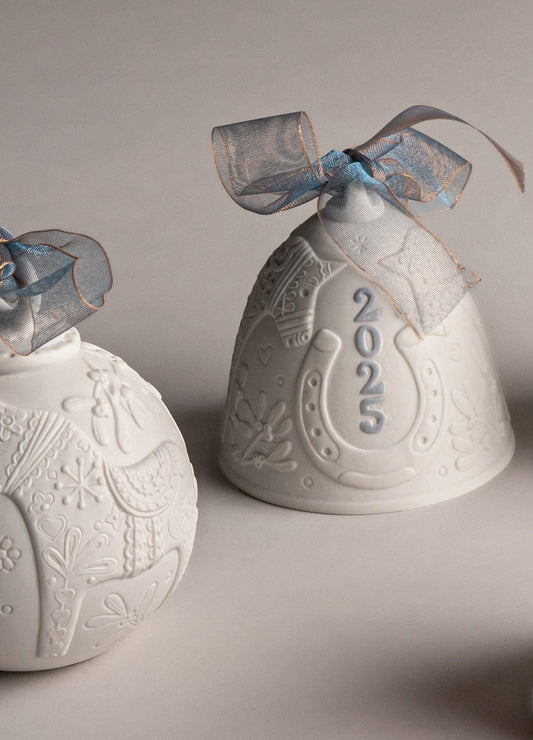 Lladró Lladró 2025 Christmas Bell Limited Edition Ornament - FormFluent Sydney Australia