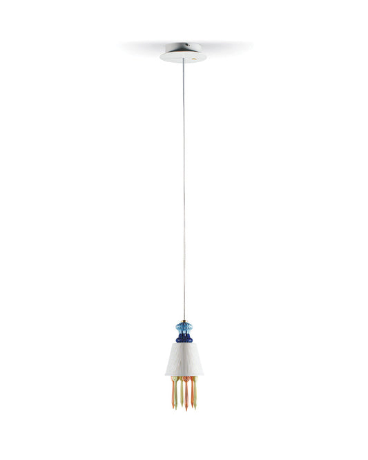 Lladró Belle de Nuit Ceiling Lamp with Lithophane  - FormFluent Sydney Australia