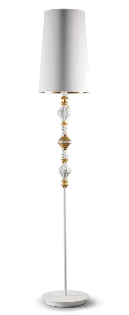 Lladró Belle de Nuit Porcelain Floor Lamp II Lighting by  Lladró at   FormFluent Sydney, Australia