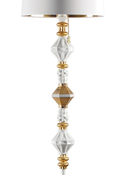 Lladró Belle de Nuit Porcelain Floor Lamp II Lighting by  Lladró at   FormFluent Sydney, Australia