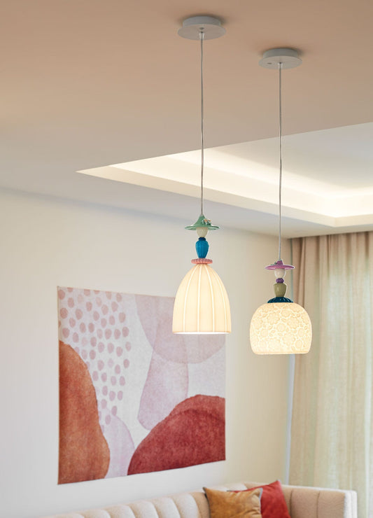Lladró Mademoiselle Ceiling Pendant Lamp Collection - FormFluent