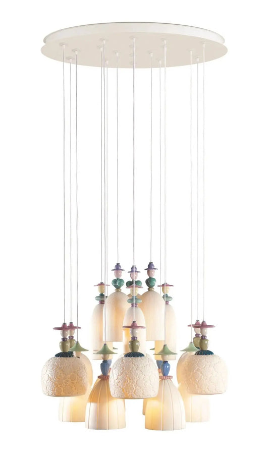 Lladró Mademoiselle Lighting Chandelier Collection Lighting by  Lladró at   FormFluent Sydney, Australia