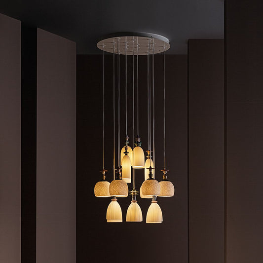 Lladró Mademoiselle Chandelier 18 Lights - Dancing on The Sand - FormFluent