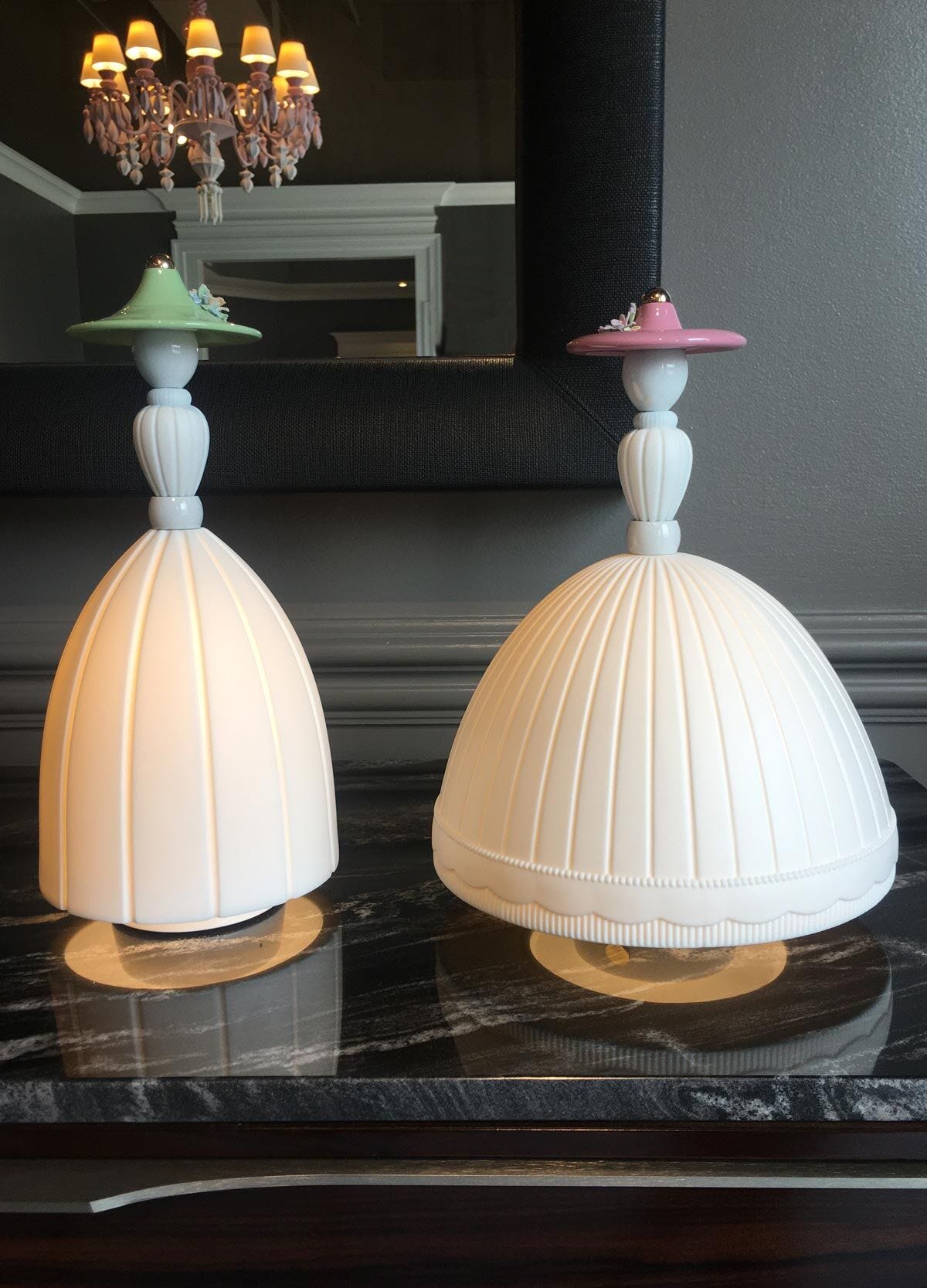 Lladró Mademoiselle Table Lamp Collection - FormFluent