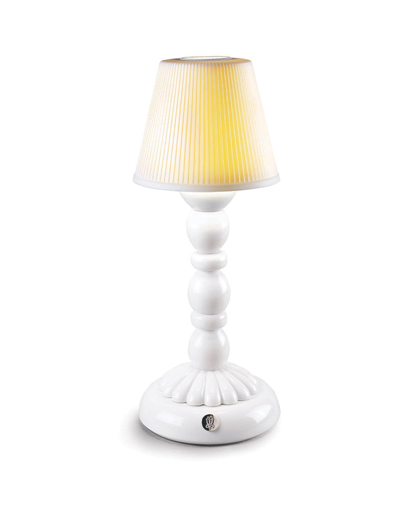 Lladró Palm Firefly Table Lamp White  - FormFluent Sydney Australia