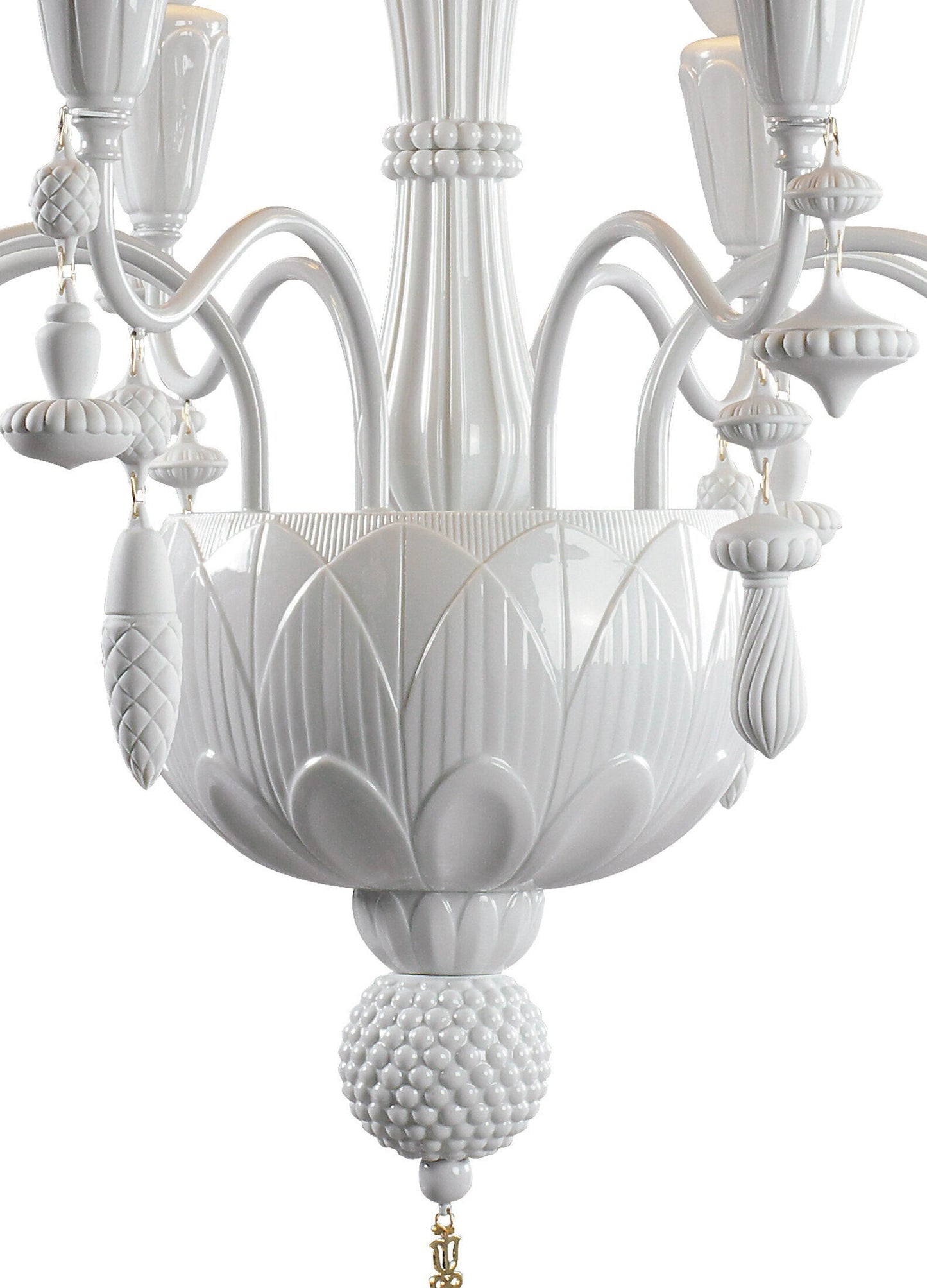 Buy Authentic Lladró Lladró Ivy and Seed 8 Lights Chandelier Lighting - FormFluent Sydney Australia