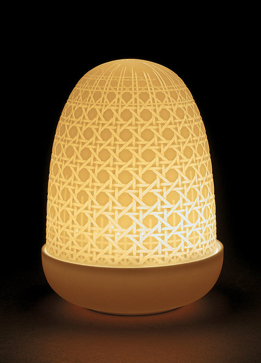 Wicker Dome Table Lamp - FormFluent