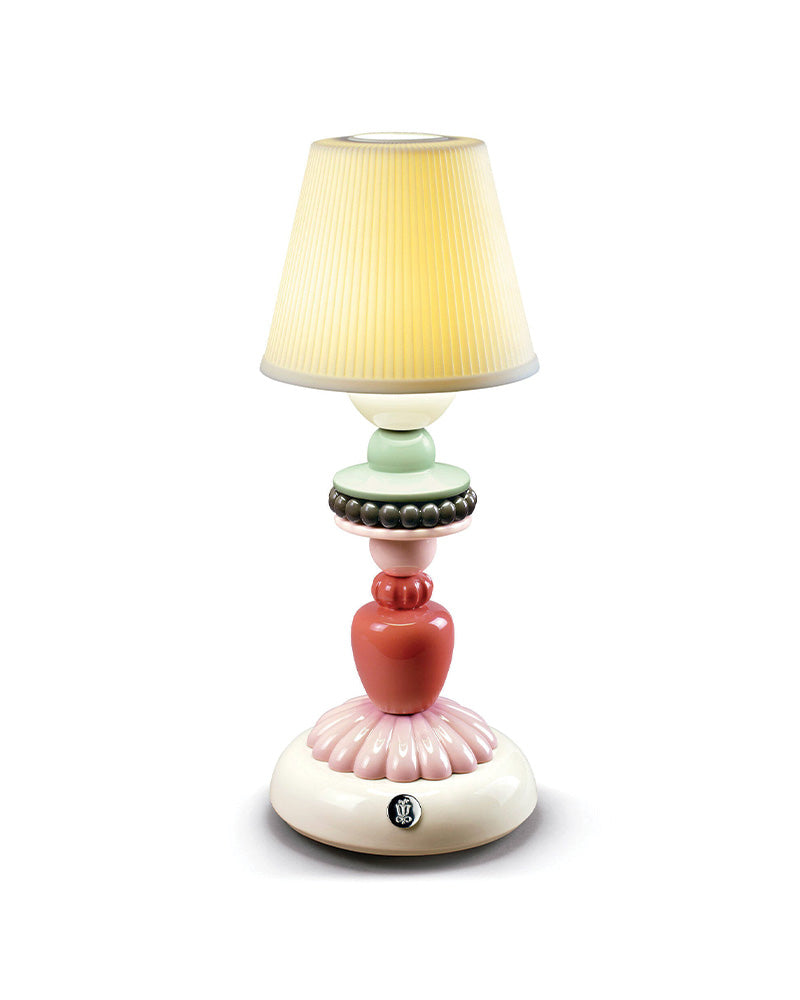 Lladró Sunflower Firefly Table Lamp Ivory  - FormFluent Sydney Australia