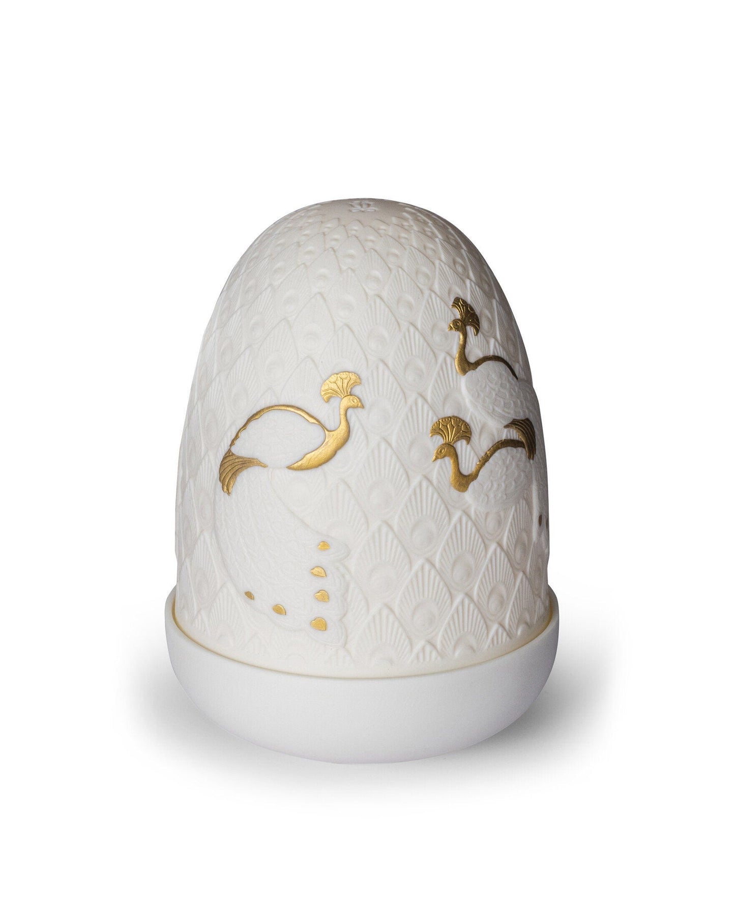 Lladró Peacocks Dome Table Lamp
