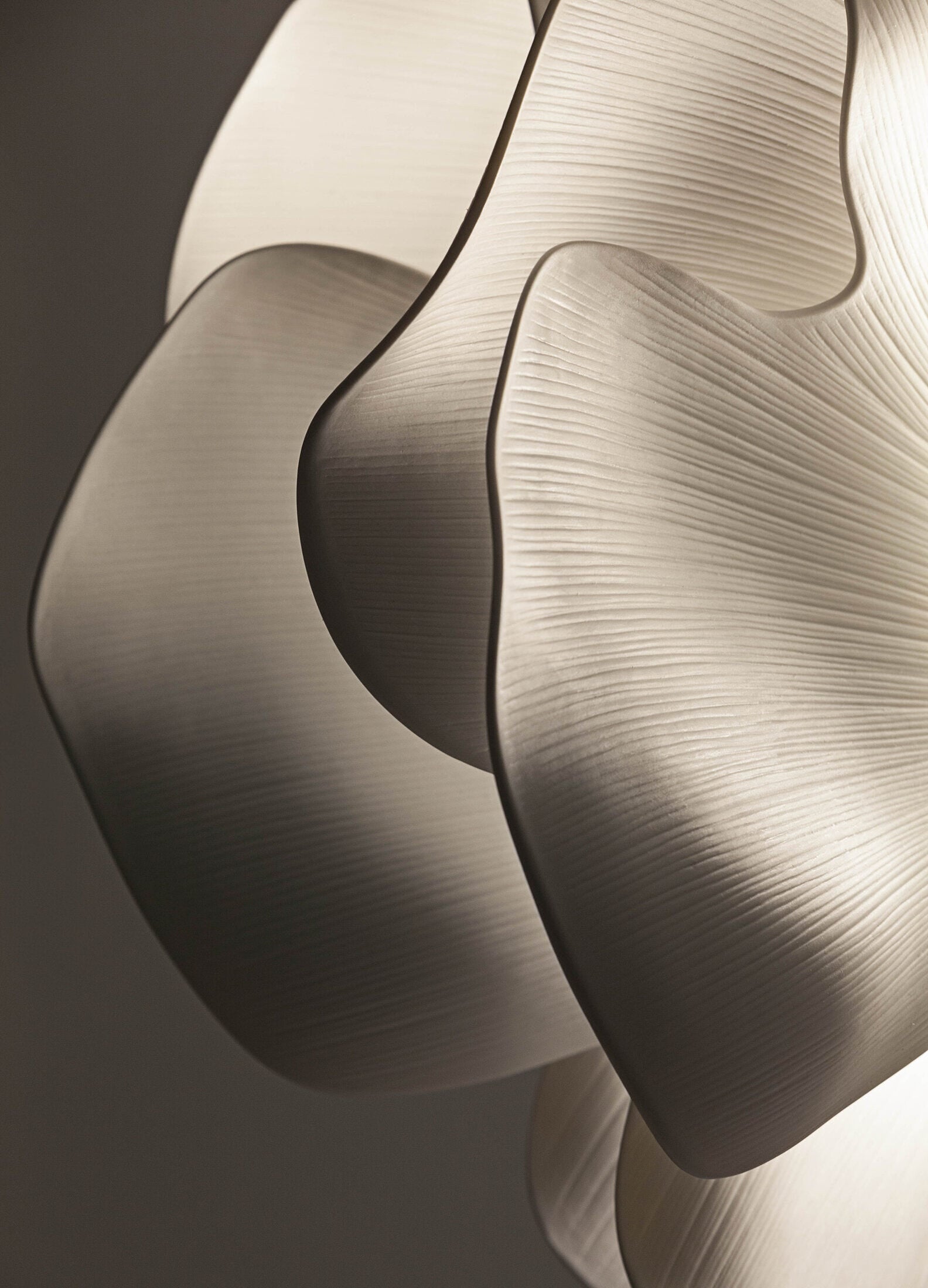 Lladró Nightbloom Hanging Lamp 40cm White by Marcel Wanders Lighting by Lladró at  FormFluent Sydney, Australia
