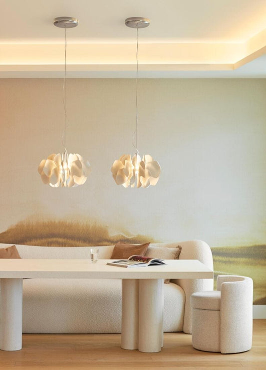 Lladró Nightbloom Hanging Lamp 40cm White by Marcel Wanders Lighting by Lladró at  FormFluent Sydney, Australia