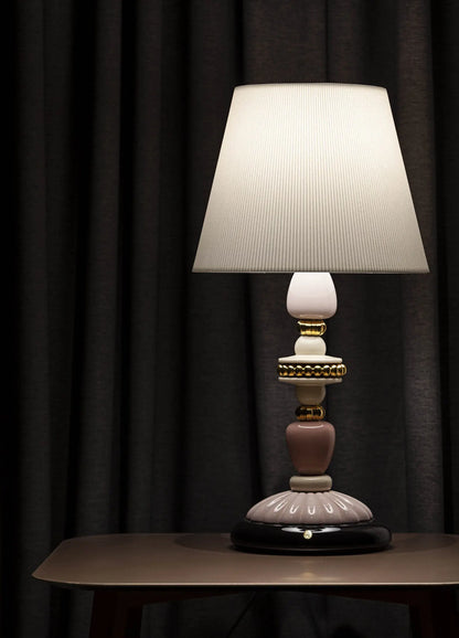  Lladró Firefly Table Lamp Pink and Golden Lustre Lighting by Lladró at  FormFluent