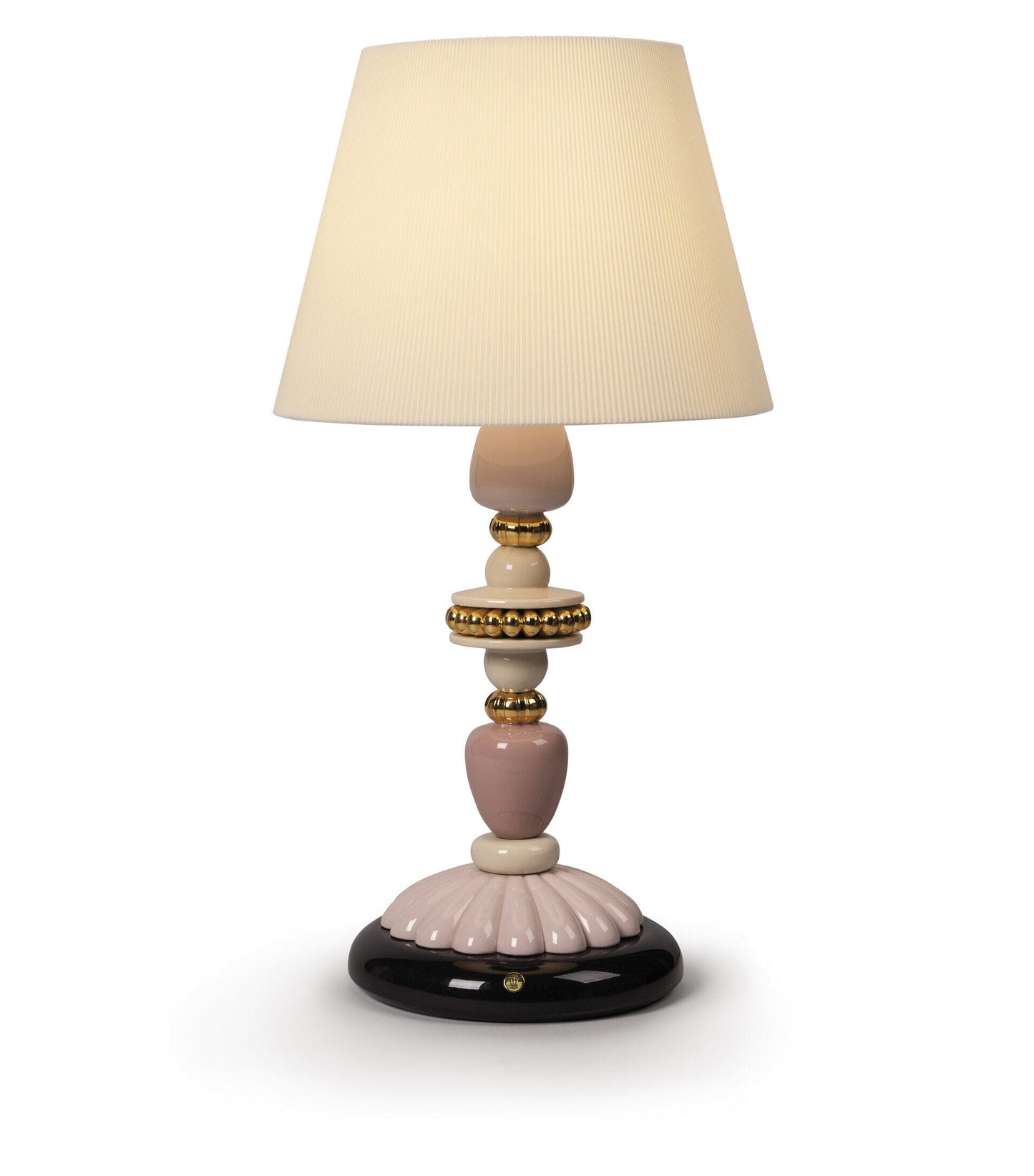 Firefly Table Lamp Pink and Golden Lustre