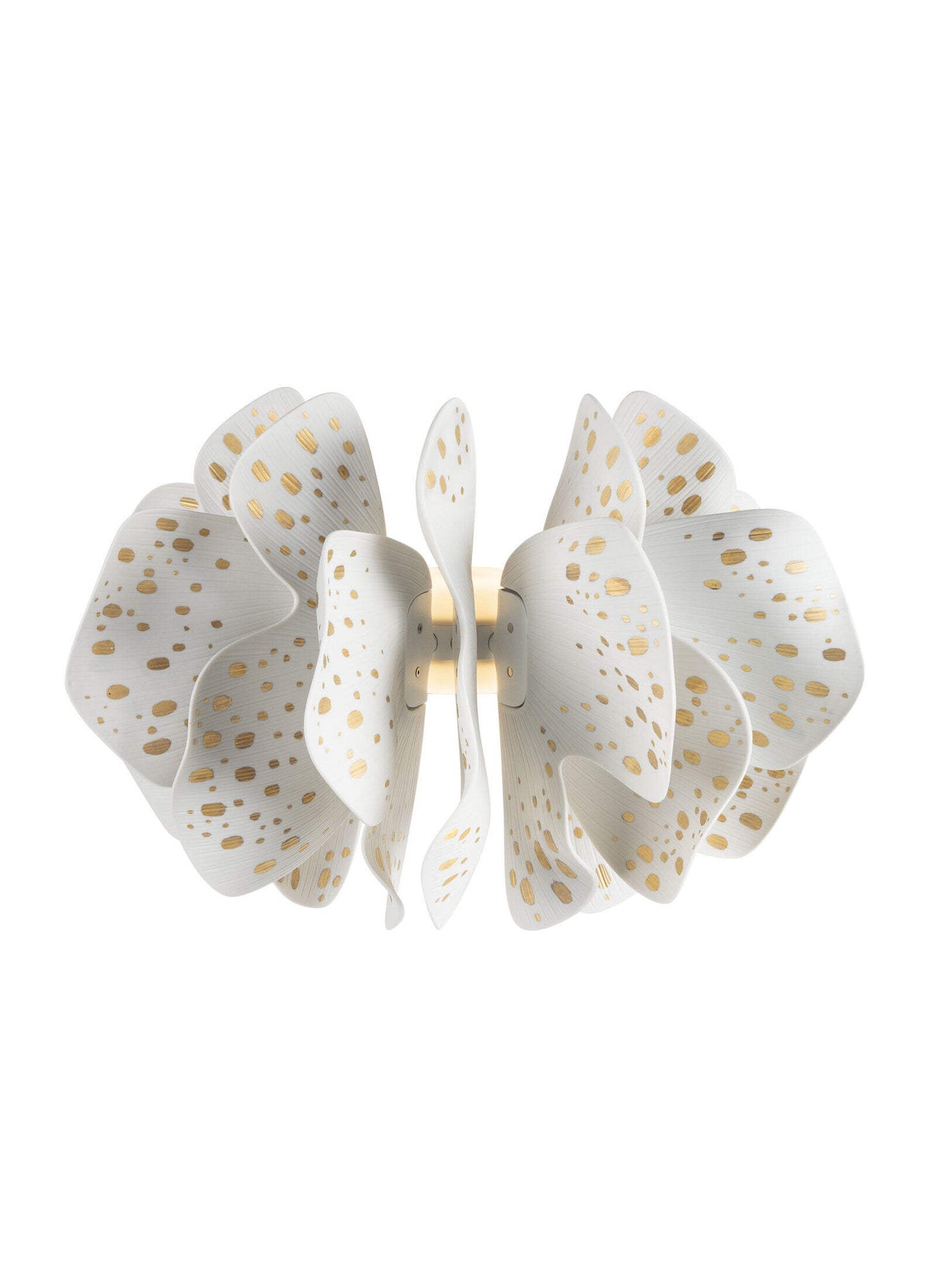 Lladró Nightbloom Wall Sconce Gold Lustre by Marcel Wanders - FormFluent