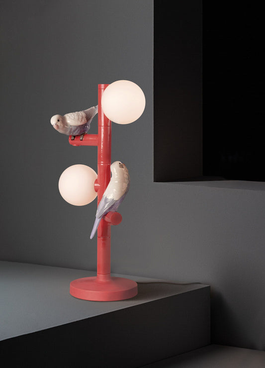  Lladró Parrot Party Table Lamp Black Lighting by Lladró at  FormFluent