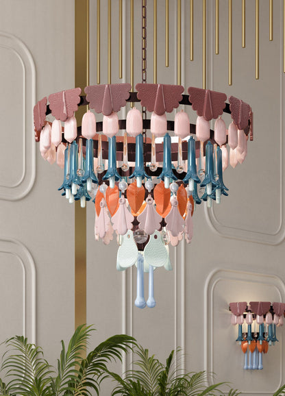 Lladró Seasons Chandelier 70cm Lighting by Lladró at  FormFluent Sydney, Australia