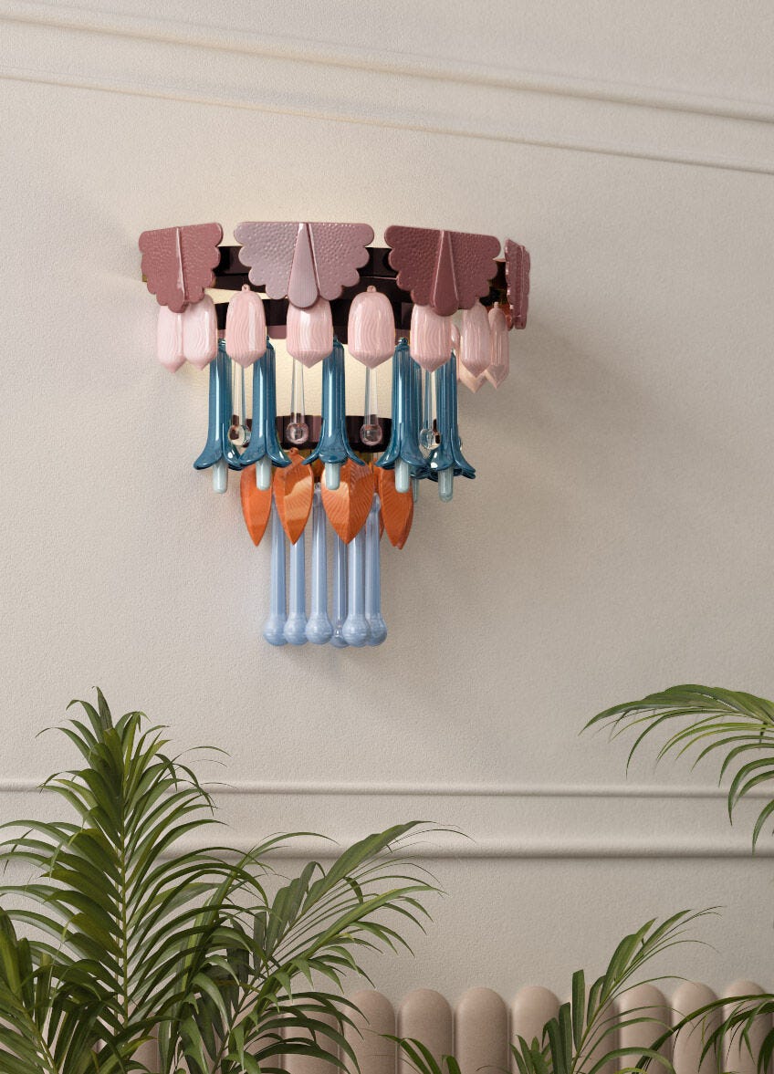 Lladró Seasons Wall Sconce