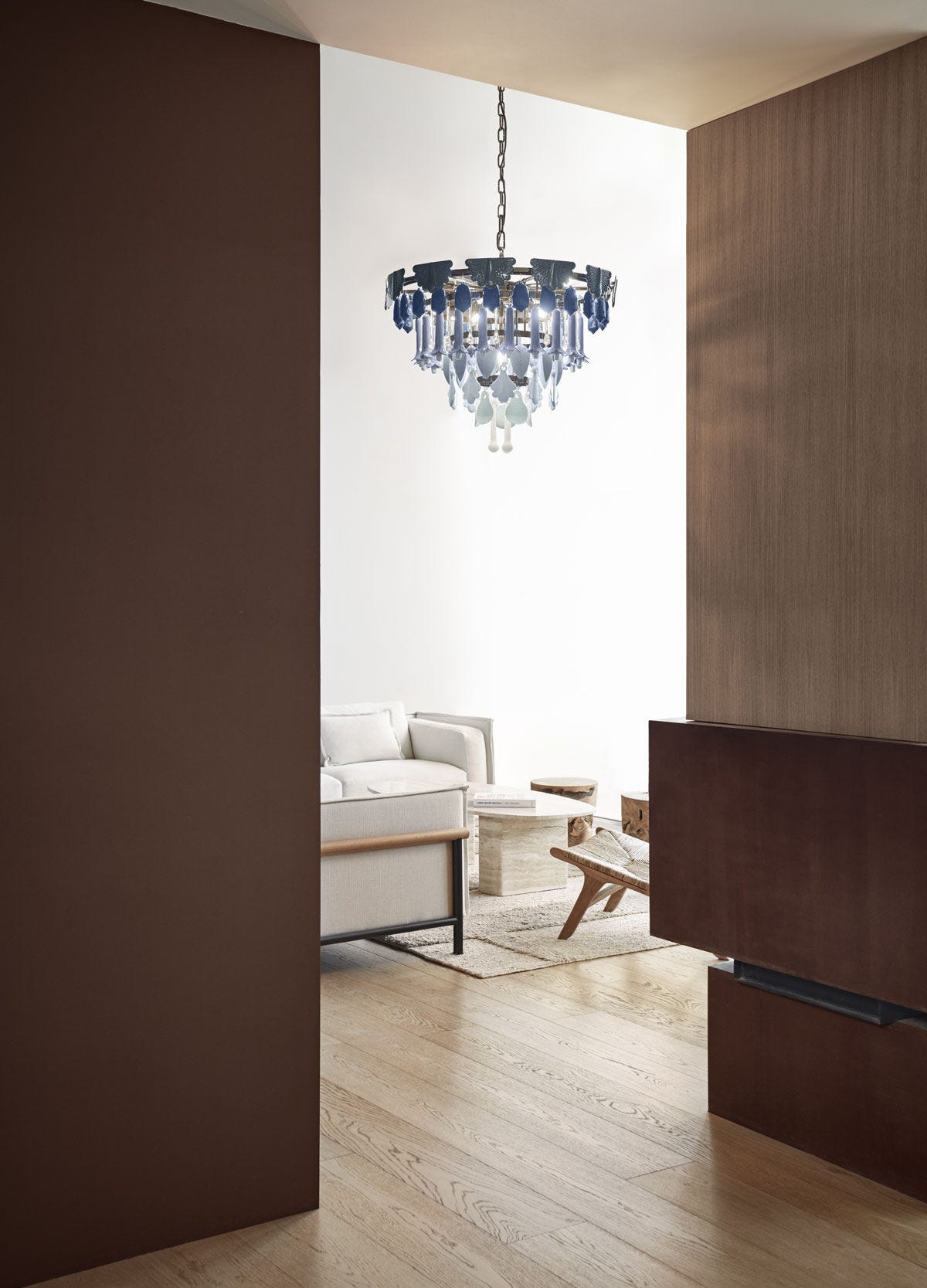 Lladró Seasons Chandelier 70cm Lighting by Lladró at  FormFluent Sydney, Australia