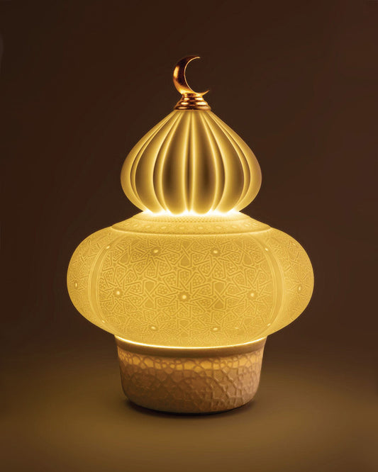 Lladró Majestic Nights Wireless Lamp (Champagne) Lighting  FormFluent