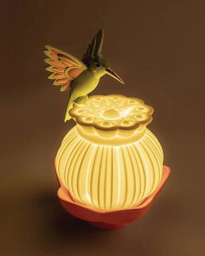 Lladró Utopical Cordless Table Lamp Lighting by  Lladró at   FormFluent Sydney, Australia
