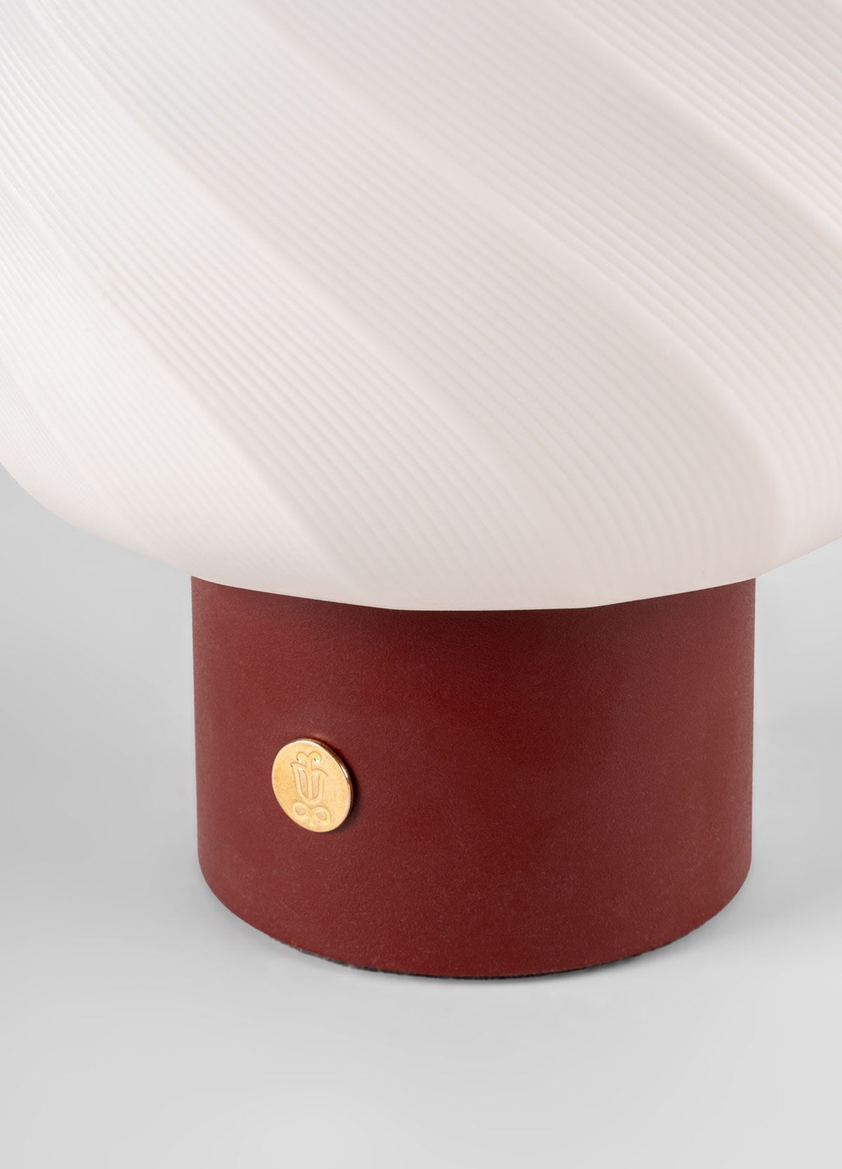 Lladró Ice Cream Cordless Table Lamp Burgundy Limited Edition Lighting by Lladró at  FormFluent Sydney, Australia