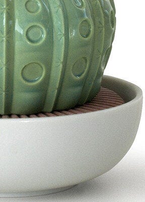  Lladró Astrophytum Cactus Diffuser Gardens of Valencia Candle by Lladró at  FormFluent