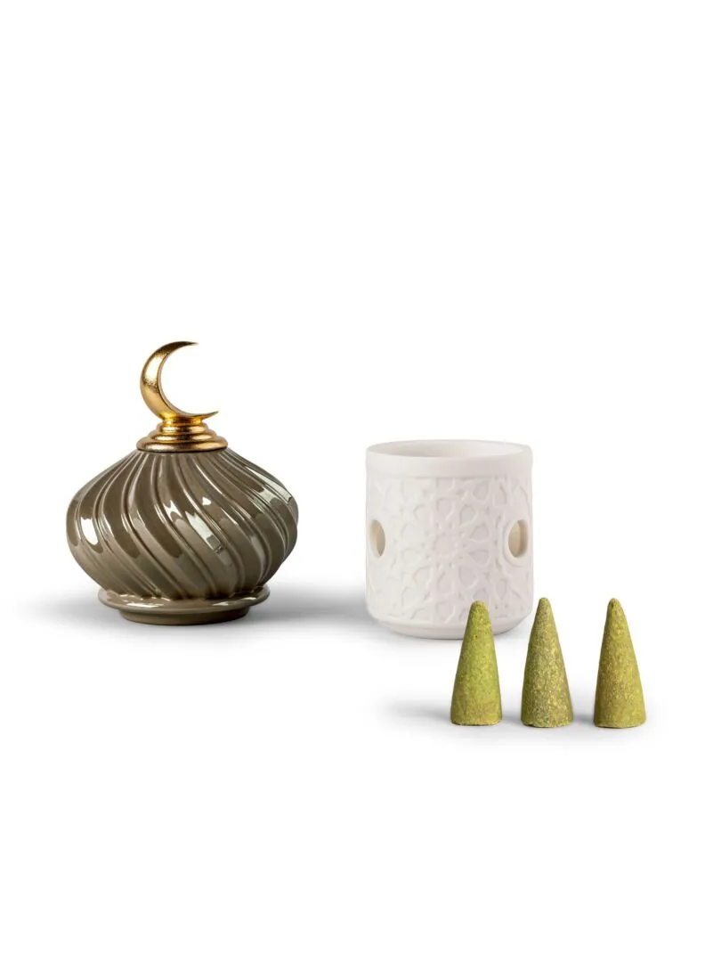  Lladró Majestic Nights Incense Diffuser (Dark Brown) Scent by Lladró at  FormFluent