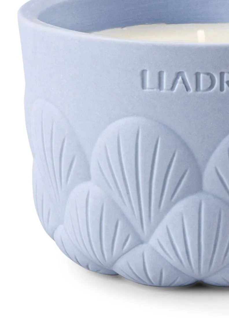  Lladró Dahlia Candle (Blue) – Gardens of Valencia  by Lladró at  FormFluent