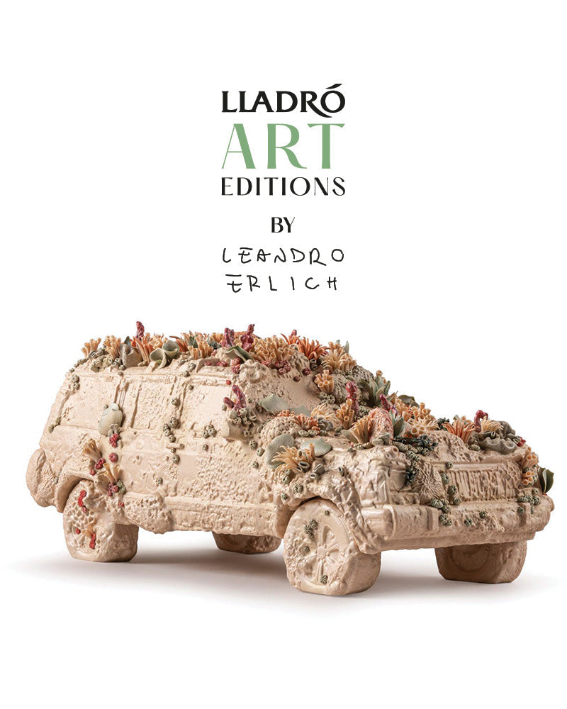Buy Authentic Lladró Lladró Leandro Erlich Coral Car Sand Sculpture Limited Edition Sculpture - FormFluent Sydney Australia