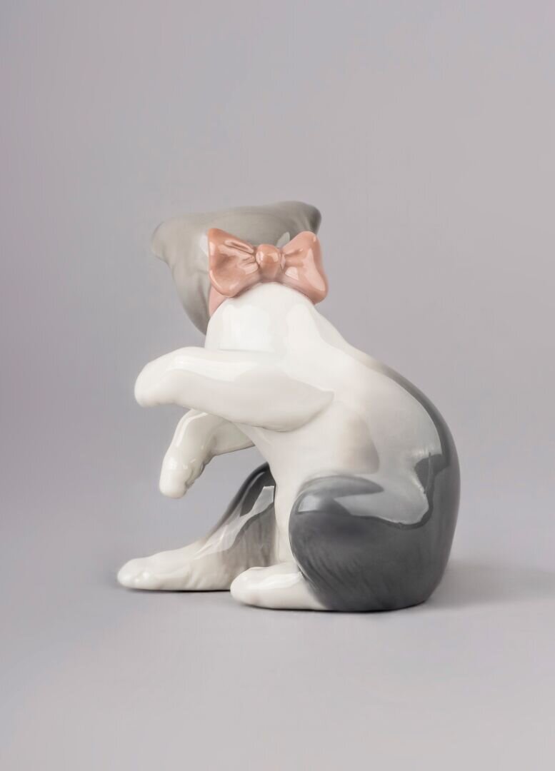 Cat and Mouse Figurine