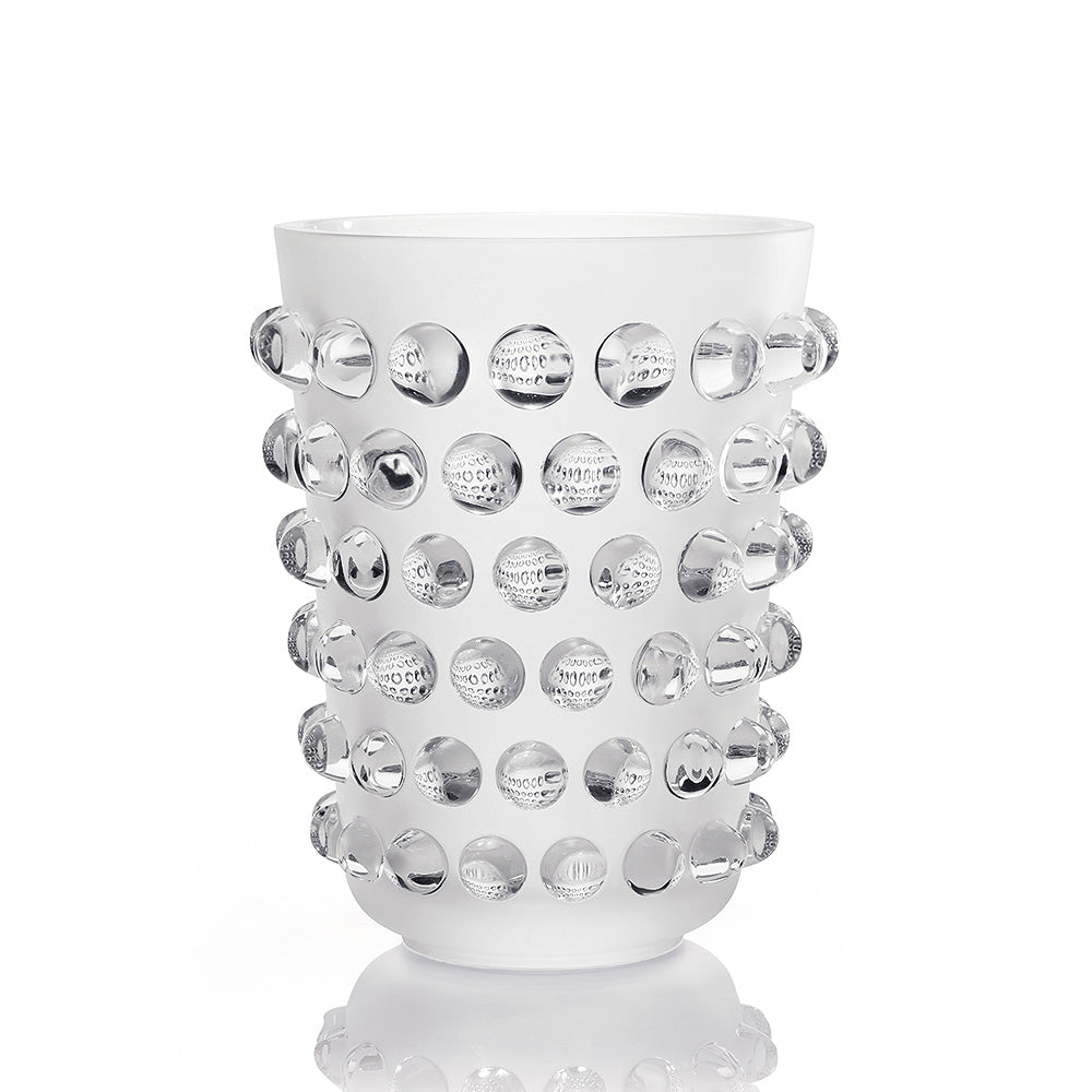 Mossi XXL Vase Lalique clear crystal