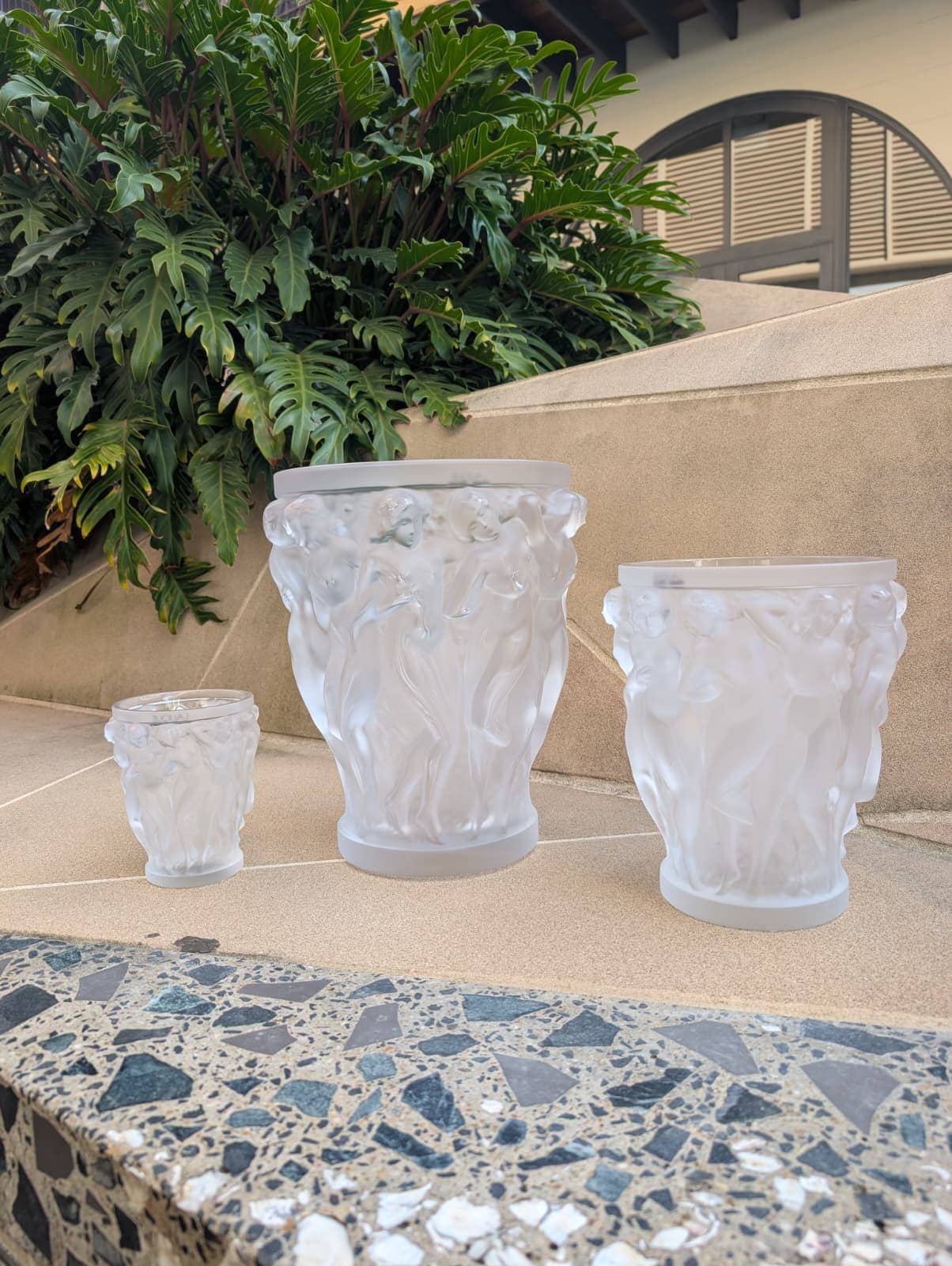 Lalique Bacchantes Grand Vase Clear Crystal Numbered Edition Vase by Lalique at  FormFluent Sydney, Australia