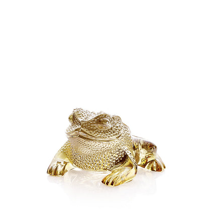 Lalique Lalique Gregoire Toad Sculpture Sculpture - FormFluent Sydney Australia
