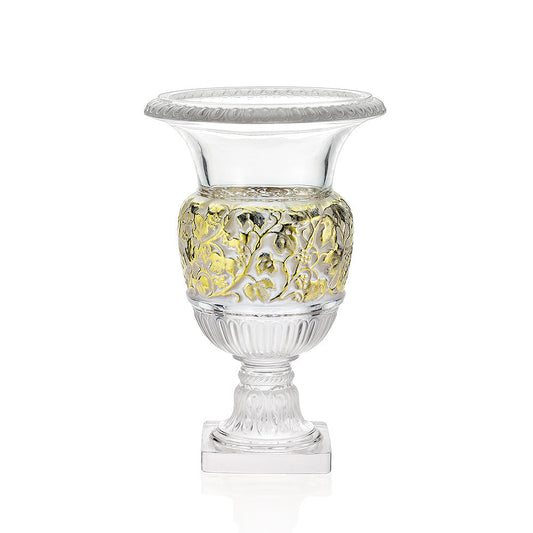 Lalique Versailles vase - Gold stamped crystal Vase by Lalique at  FormFluent