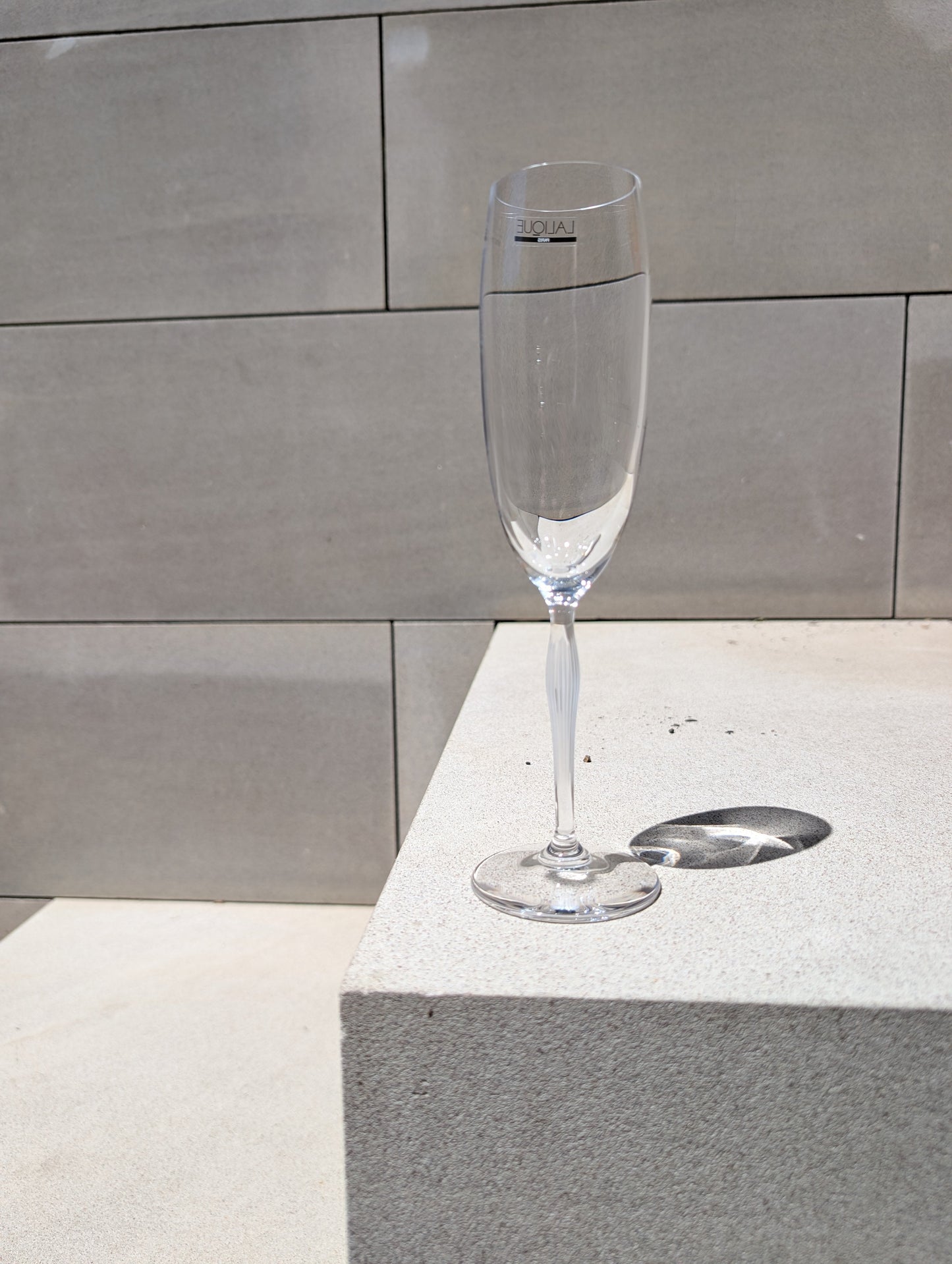 Buy Authentic Lalique Lalique 100 POINTS Champagne Glass Glassware - FormFluent Sydney Australia