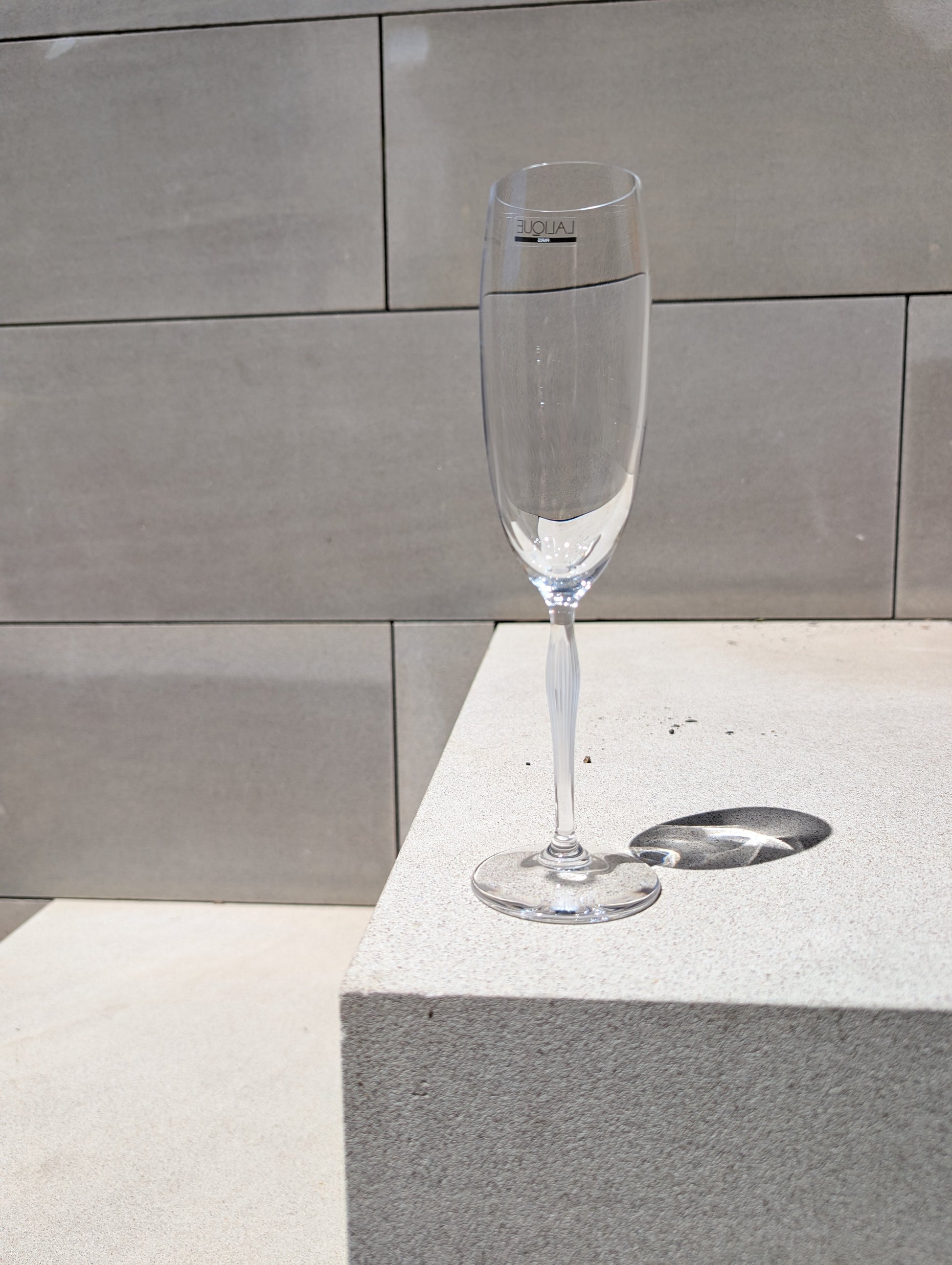 Buy Authentic Lalique Lalique 100 POINTS Champagne Glass Glassware - FormFluent Sydney Australia