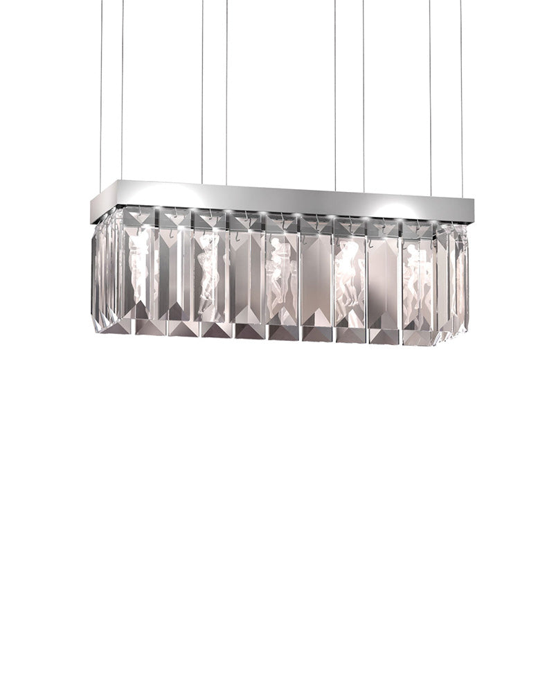 Serene 26 Prisms Chandelier Rectangular Lalique