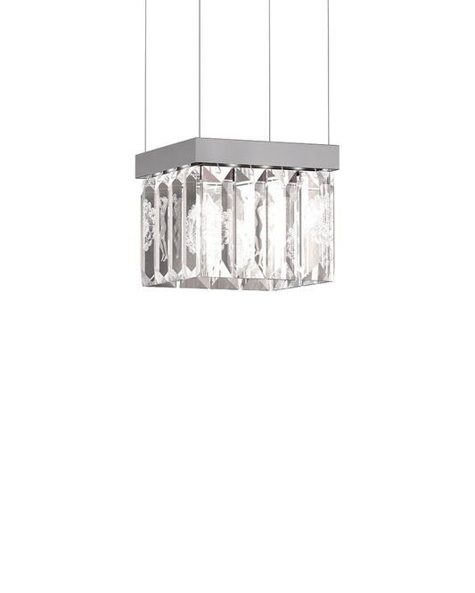 Serene 16 Prisms Chandelier Square Lalique