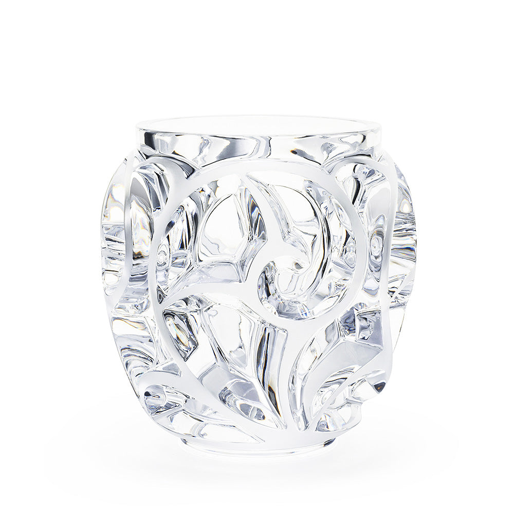 Tourbillons Grand Vase Lalique clear crystal