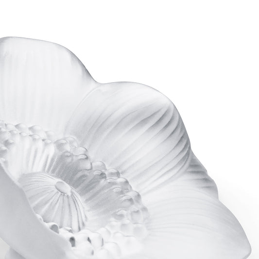  Lalique Anemone small sculpture - Clear Crystal Sculpture by Lalique at  FormFluent