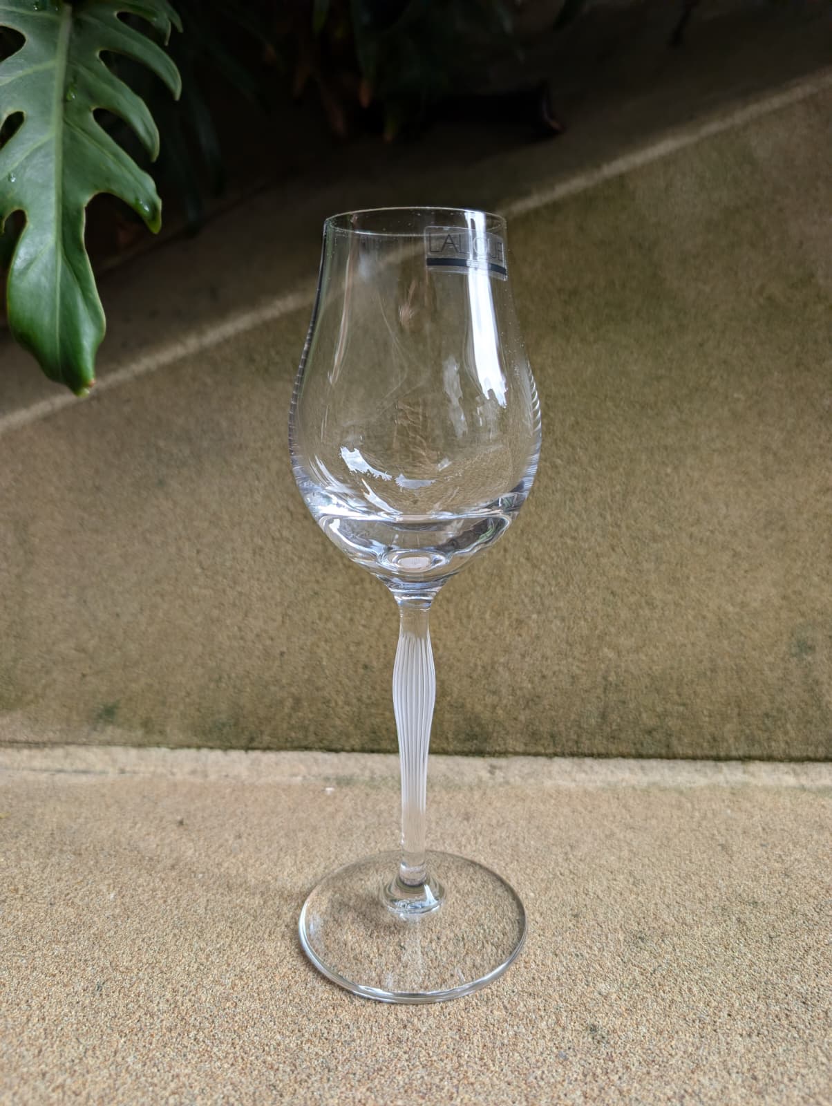 Lalique 100 POINTS Crystal Cognac Glass