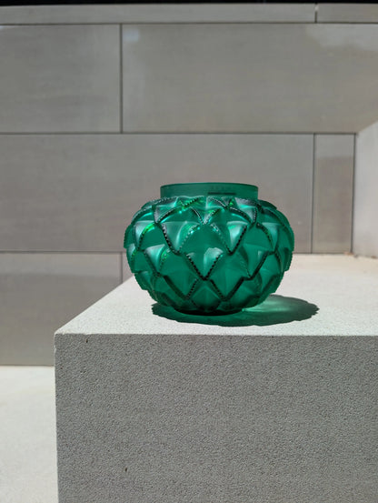  Lalique Languedoc Small Crystal Vase Vase by Lalique at  FormFluent