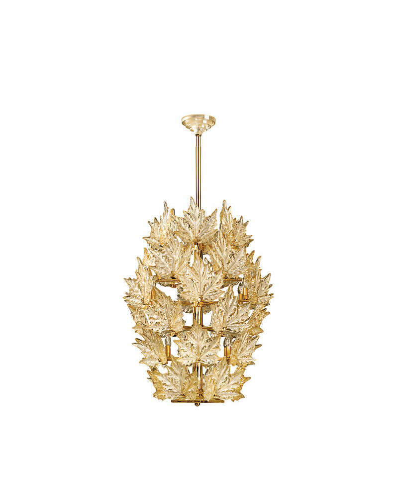 Champs-Élysées Chandelier 90cm Lalique gold lustre crystal